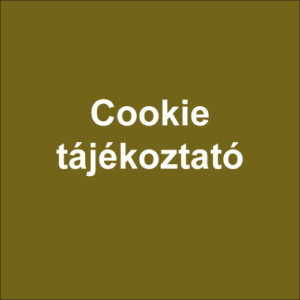 Cookie-tájékoztató